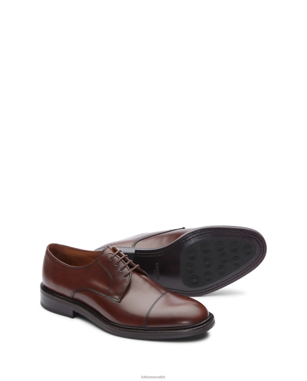 muži Lottusse obuv hnedá 0060N26 harrys bright calf derby