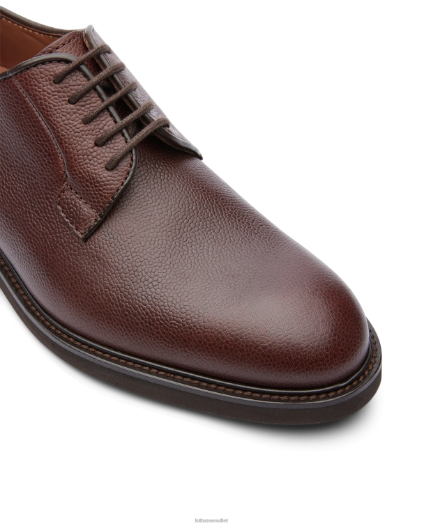 muži Lottusse obuv moka 0060N151 baltimore embossy grain teľacie derby