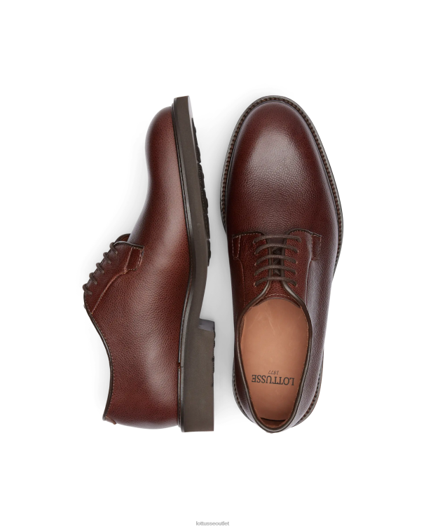 muži Lottusse obuv moka 0060N151 baltimore embossy grain teľacie derby