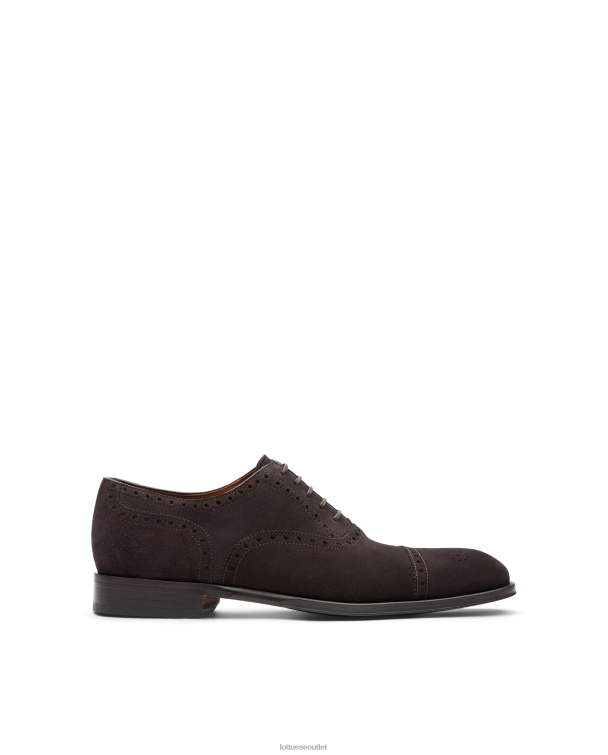 muži Lottusse obuv moka 0060N138 lenox semiš teľa oxford