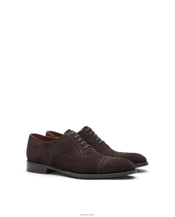 muži Lottusse obuv moka 0060N138 lenox semiš teľa oxford