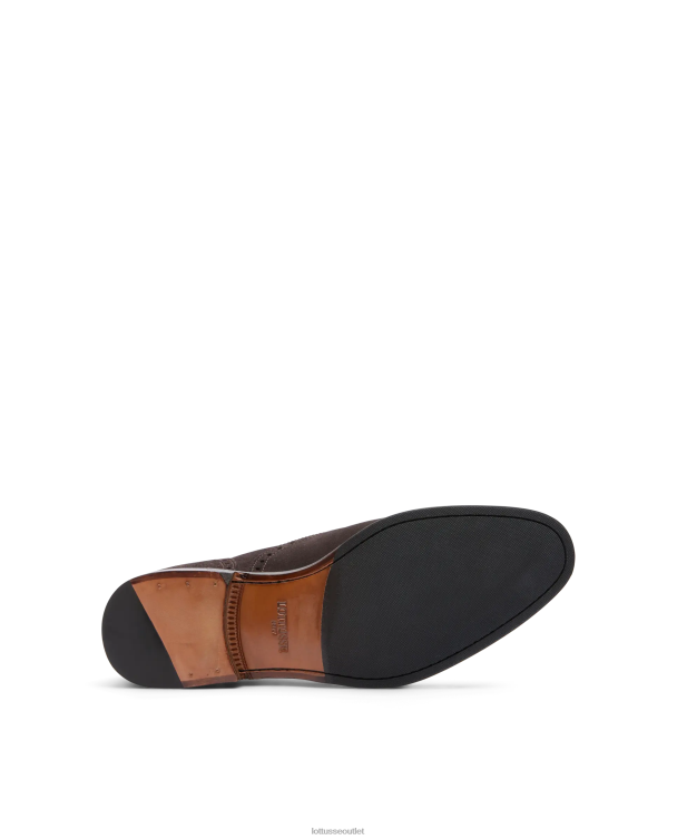 muži Lottusse obuv moka 0060N138 lenox semiš teľa oxford