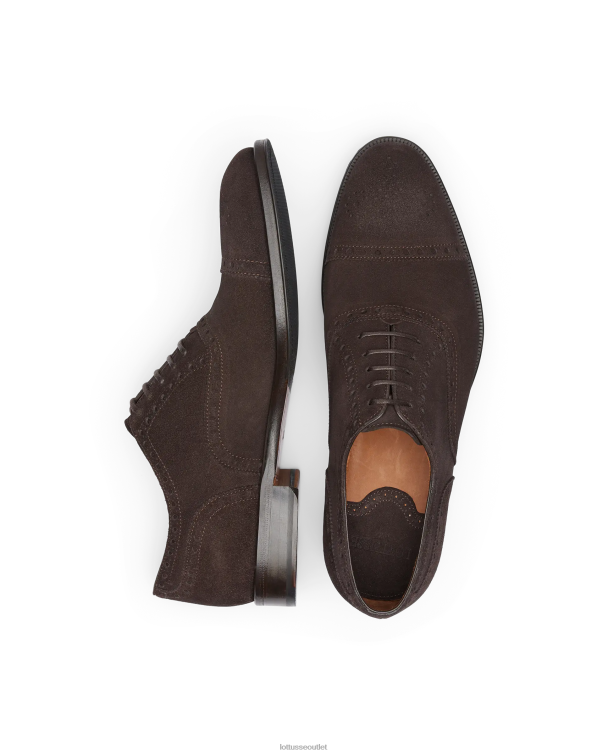 muži Lottusse obuv moka 0060N138 lenox semiš teľa oxford
