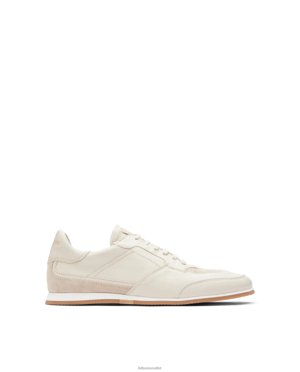 muži Lottusse obuv off white 0060N114 Mäkké lýtkové tenisky mancor
