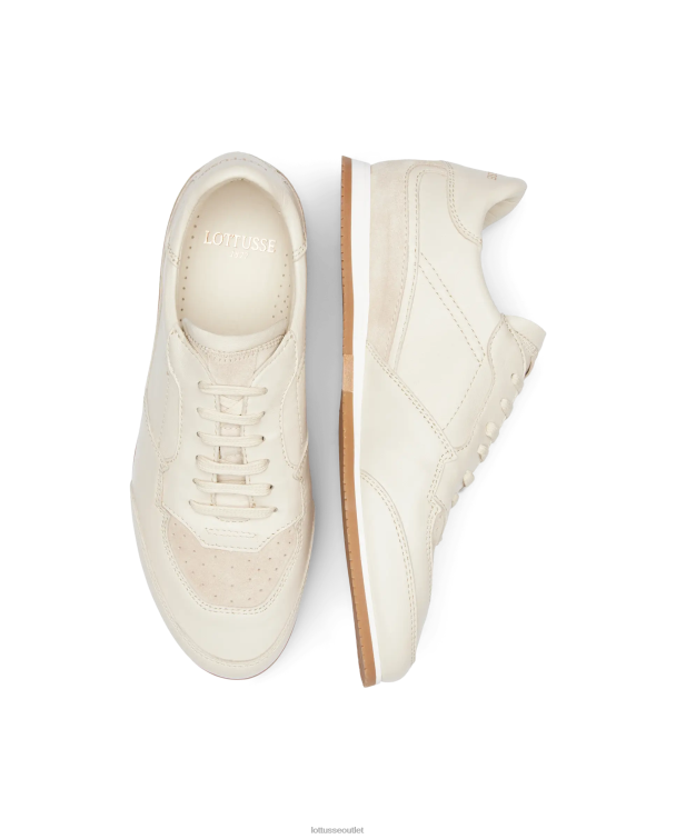 muži Lottusse obuv off white 0060N114 Mäkké lýtkové tenisky mancor