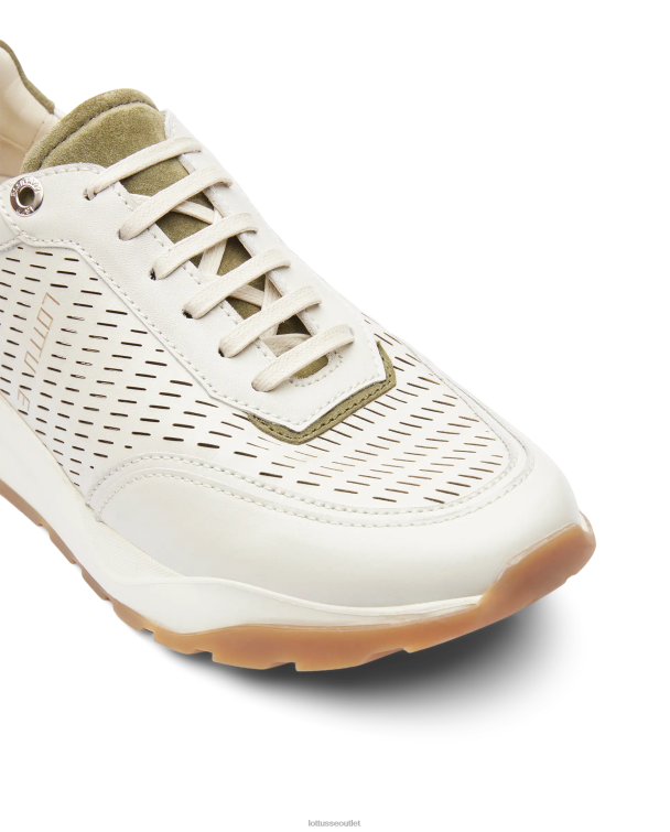 muži Lottusse obuv off white 0060N123 osaka mäkké lýtkové tenisky