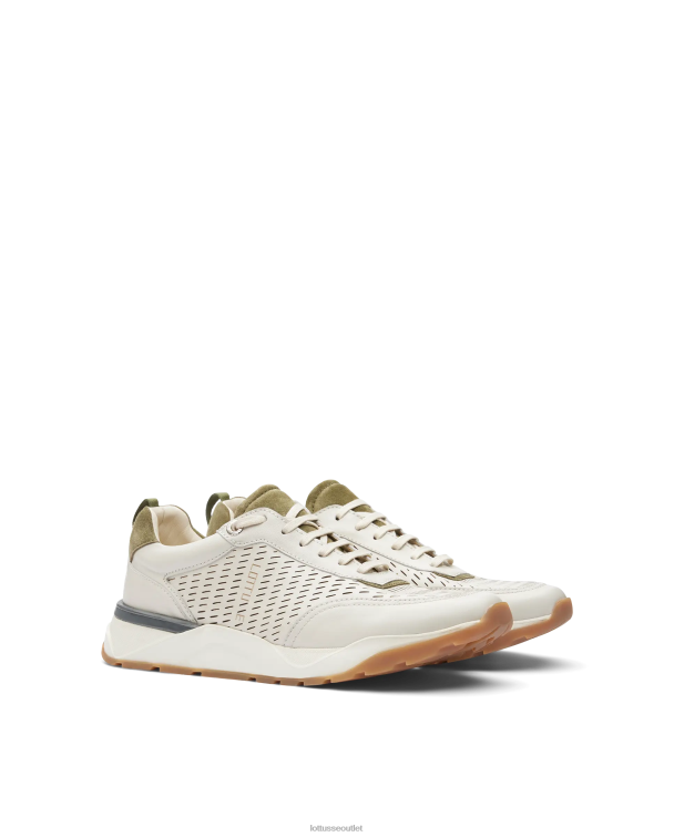 muži Lottusse obuv off white 0060N123 osaka mäkké lýtkové tenisky