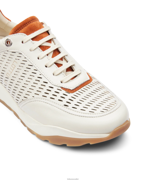 muži Lottusse obuv off white 0060N124 osaka mäkké lýtkové tenisky
