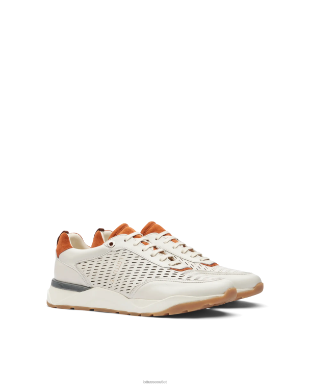 muži Lottusse obuv off white 0060N124 osaka mäkké lýtkové tenisky