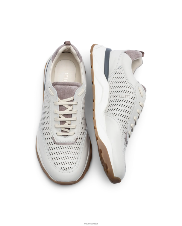 muži Lottusse obuv off white 0060N125 osaka mäkké lýtkové tenisky