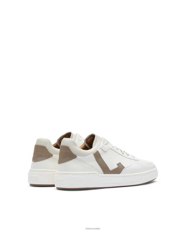 muži Lottusse obuv off white 0060N192 lýtkové tenisky torino plain grain