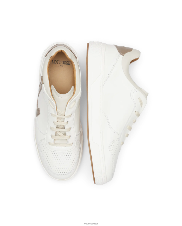 muži Lottusse obuv off white 0060N192 lýtkové tenisky torino plain grain