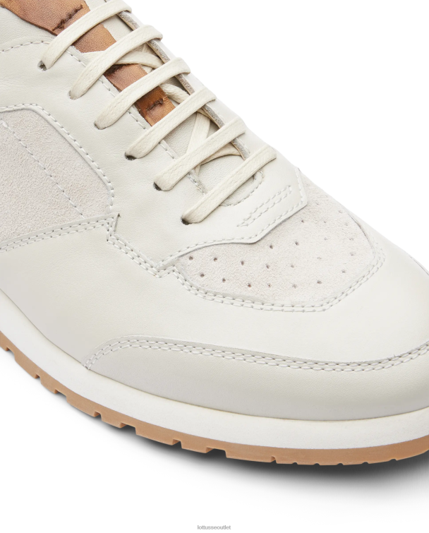 muži Lottusse obuv off white 0060N194 Mäkké lýtkové tenisky mancor