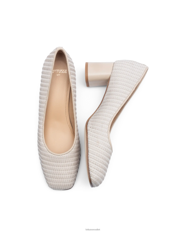 ženy Lottusse obuv off white 0060N286 nicole lodičky z lýtkovej kože