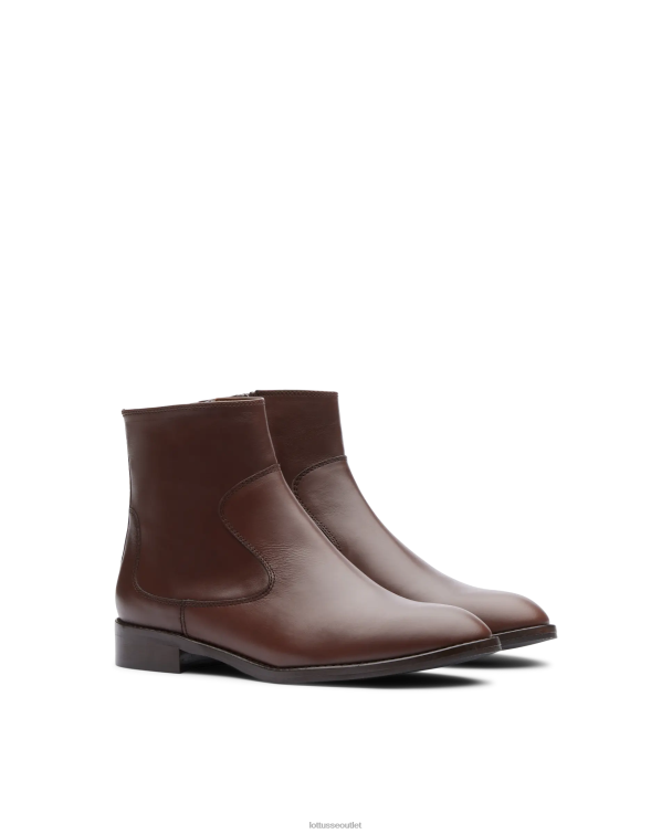 ženy Lottusse obuv moka 0060N401 claire plain lýtkové členkové topánky