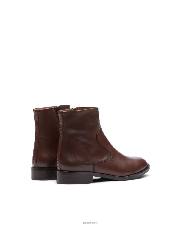 ženy Lottusse obuv moka 0060N401 claire plain lýtkové členkové topánky
