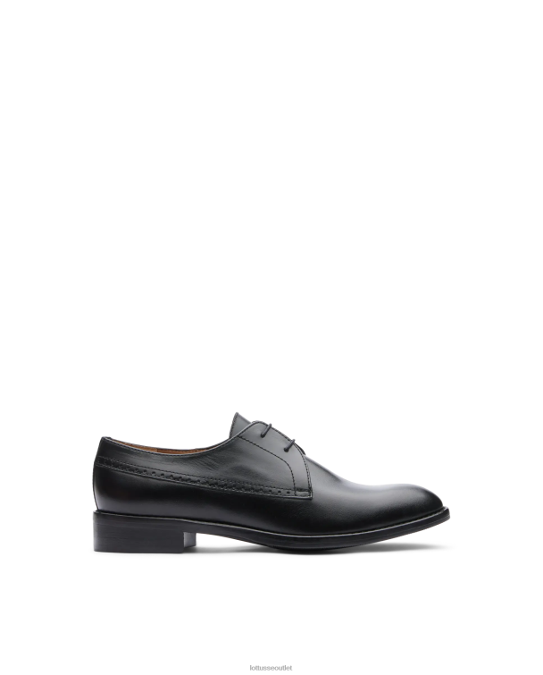 ženy Lottusse obuv čierna 0060N396 Clare plain teľa derby