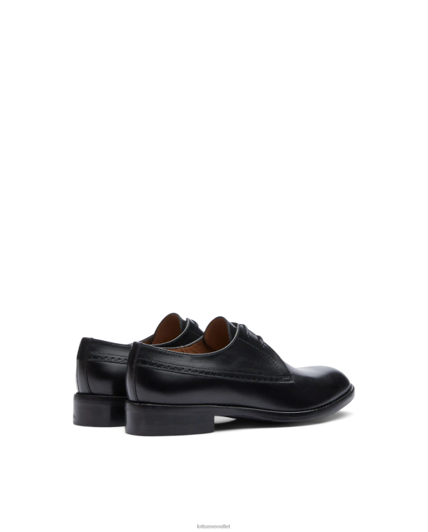 ženy Lottusse obuv čierna 0060N396 Clare plain teľa derby