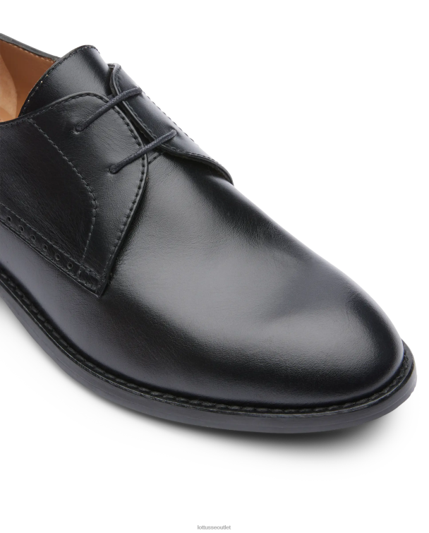 ženy Lottusse obuv čierna 0060N396 Clare plain teľa derby