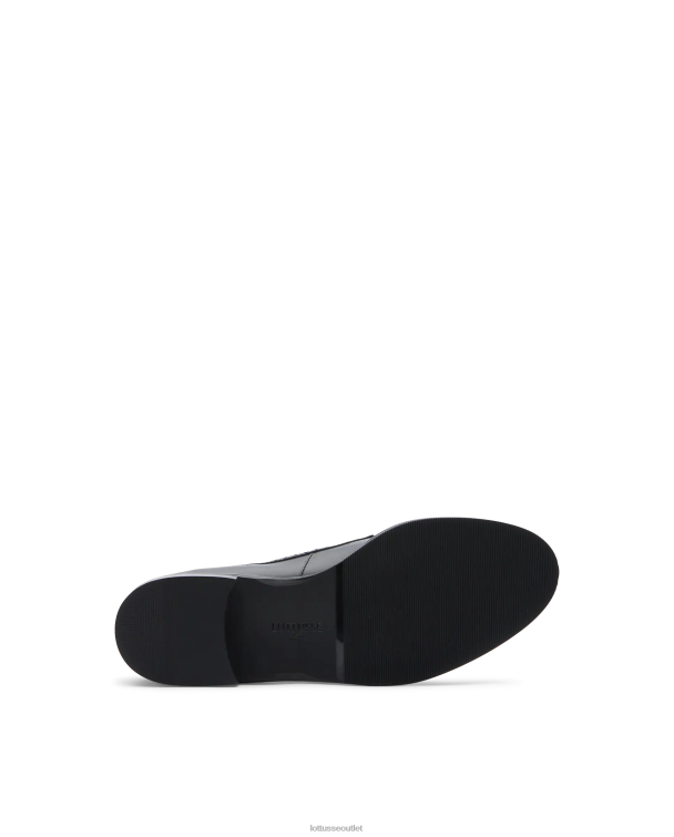 ženy Lottusse obuv čierna 0060N396 Clare plain teľa derby