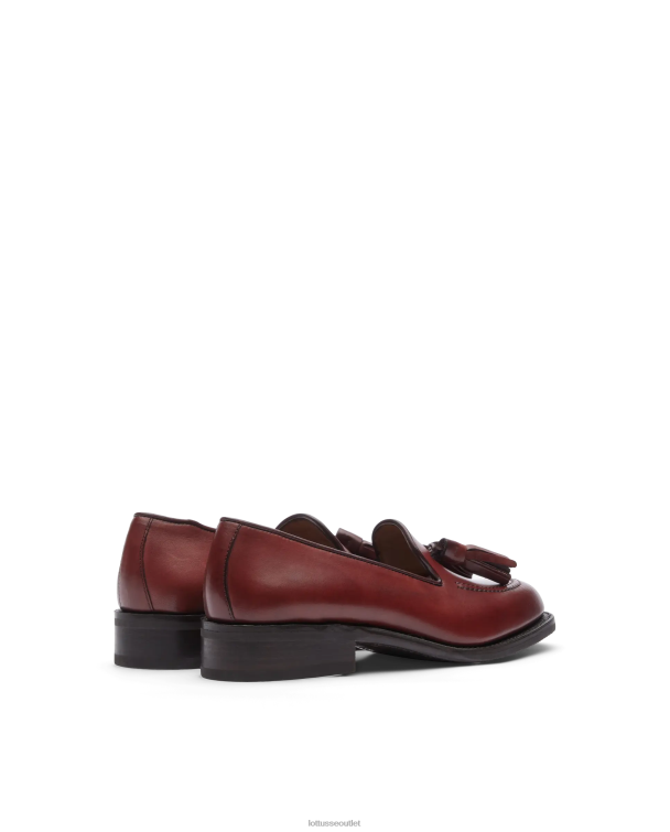 ženy Lottusse obuv gaštanové 0060N205 cambridge crust anilín embossy calf loafers