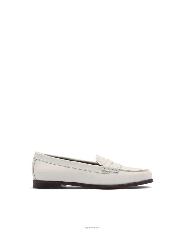 ženy Lottusse obuv off white 0060N237 liberty safian pečiatka teľa mokasíny
