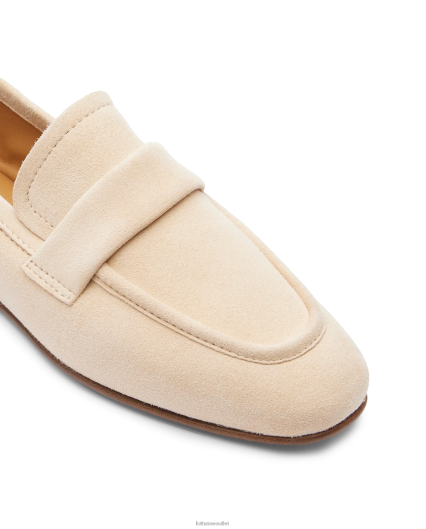 ženy Lottusse obuv off white 0060N410 goya kozie semišové mokasíny