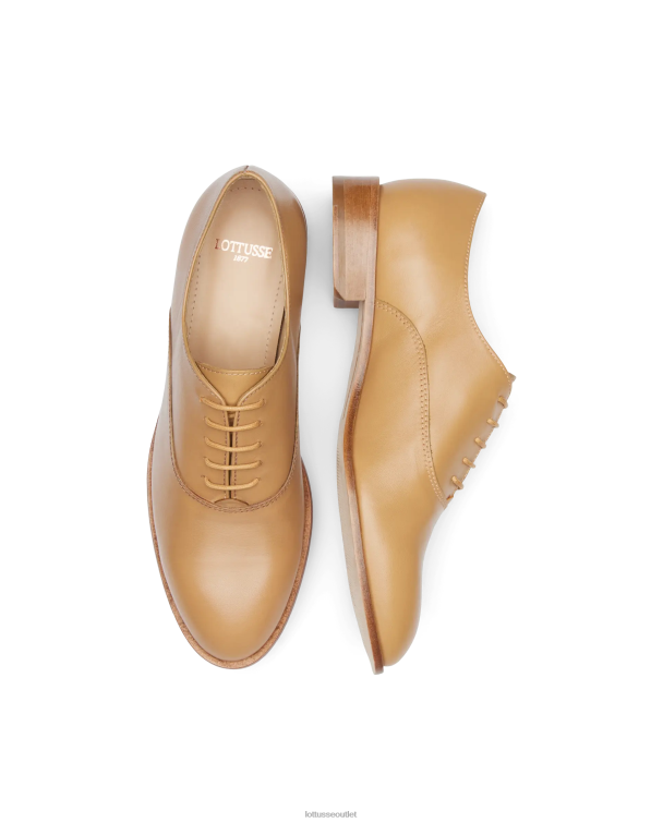 ženy Lottusse obuv hnedá 0060N242 claire plain calf oxford