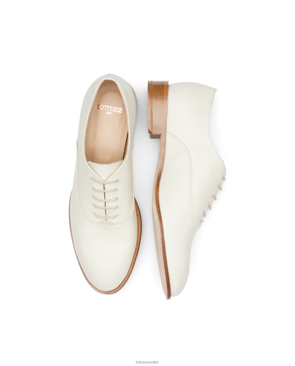 ženy Lottusse obuv off white 0060N241 claire safian pečiatka teľa oxford