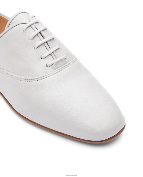 ženy Lottusse obuv off white 0060N271 goya jahňacina mäkký oxford