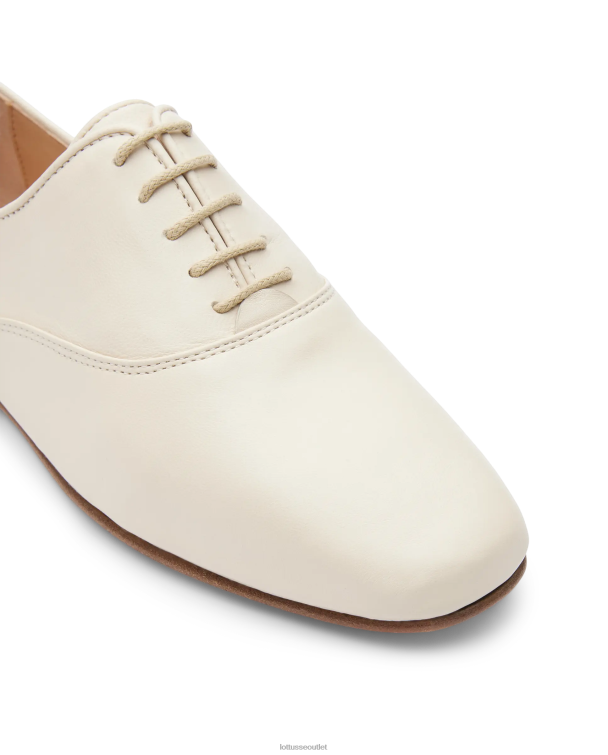 ženy Lottusse obuv off white 0060N273 goya jahňacina mäkký oxford