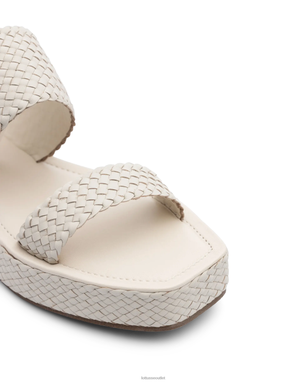 ženy Lottusse obuv off white 0060N260 mäkké sandále steffy lamb