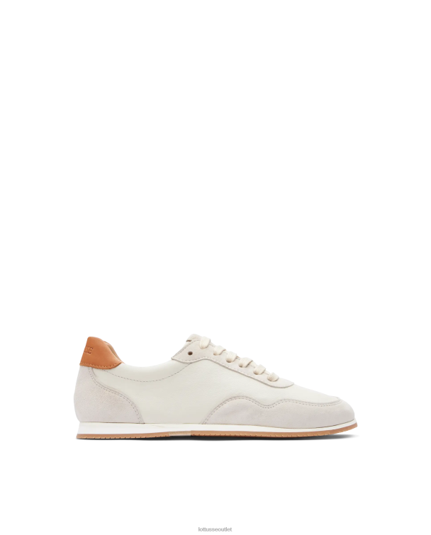 ženy Lottusse obuv off white 0060N297 kozie semišové tenisky mancor