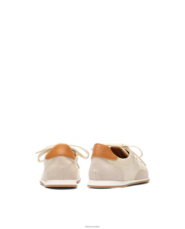 ženy Lottusse obuv off white 0060N297 kozie semišové tenisky mancor