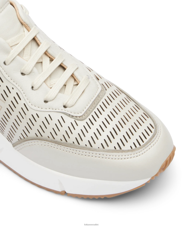 ženy Lottusse obuv off white 0060N304 mäkké tenisky diana na lýtkach