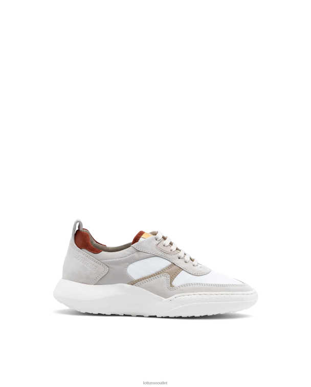 ženy Lottusse obuv off white 0060N418 trotter semišové lýtkové tenisky