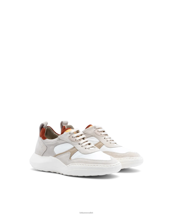 ženy Lottusse obuv off white 0060N418 trotter semišové lýtkové tenisky