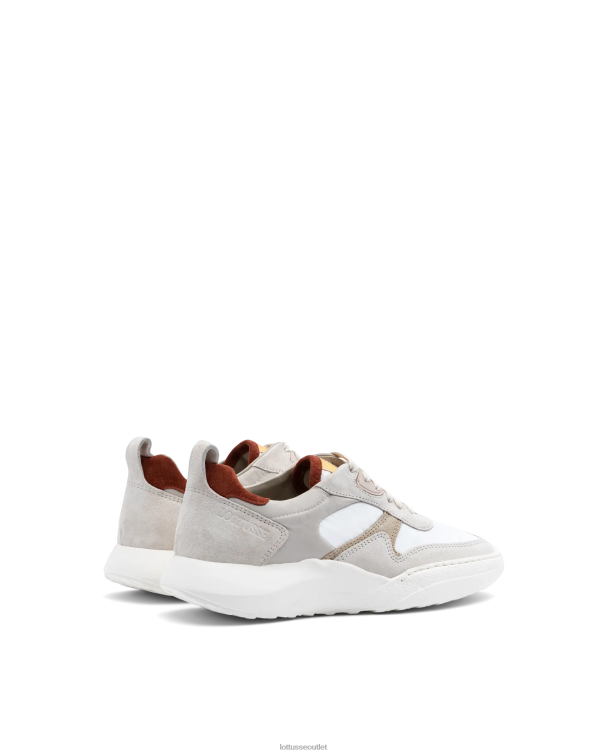 ženy Lottusse obuv off white 0060N418 trotter semišové lýtkové tenisky