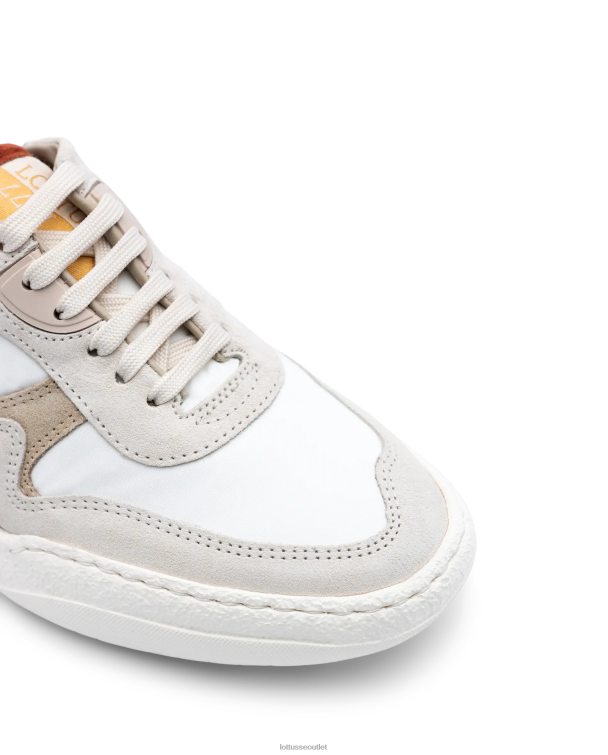 ženy Lottusse obuv off white 0060N418 trotter semišové lýtkové tenisky