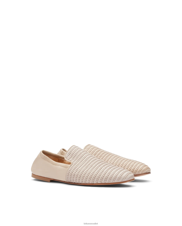 ženy Lottusse obuv off white 0060N276 espadrilky z goya teľacej kože