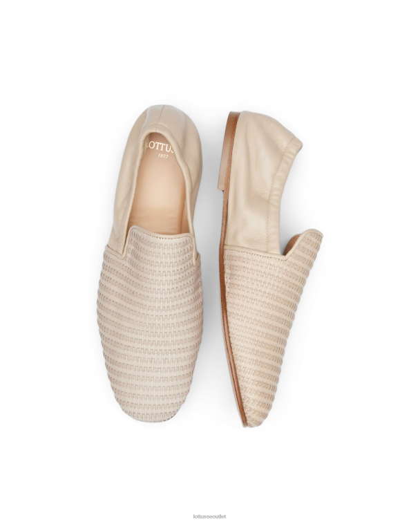 ženy Lottusse obuv off white 0060N276 espadrilky z goya teľacej kože