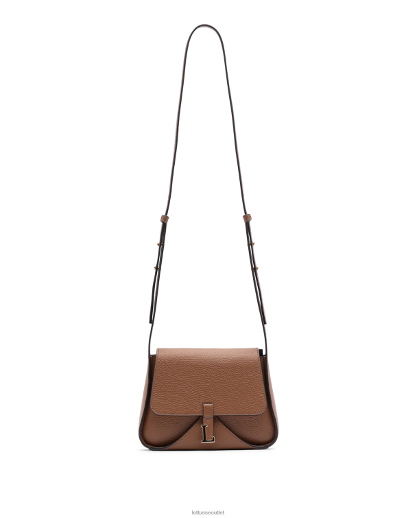 ženy Lottusse príslušenstvo hnedá 0060N327 crossbody kabelka talaia grain calf