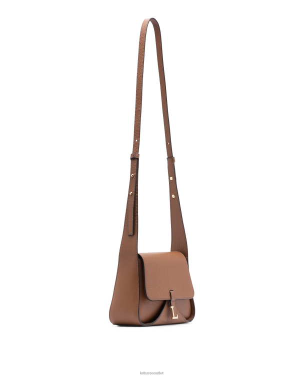 ženy Lottusse príslušenstvo hnedá 0060N327 crossbody kabelka talaia grain calf