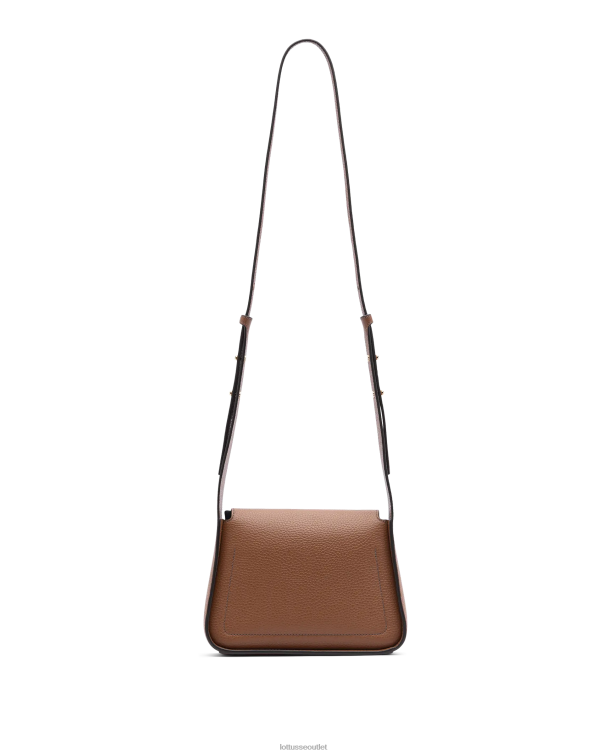 ženy Lottusse príslušenstvo hnedá 0060N327 crossbody kabelka talaia grain calf