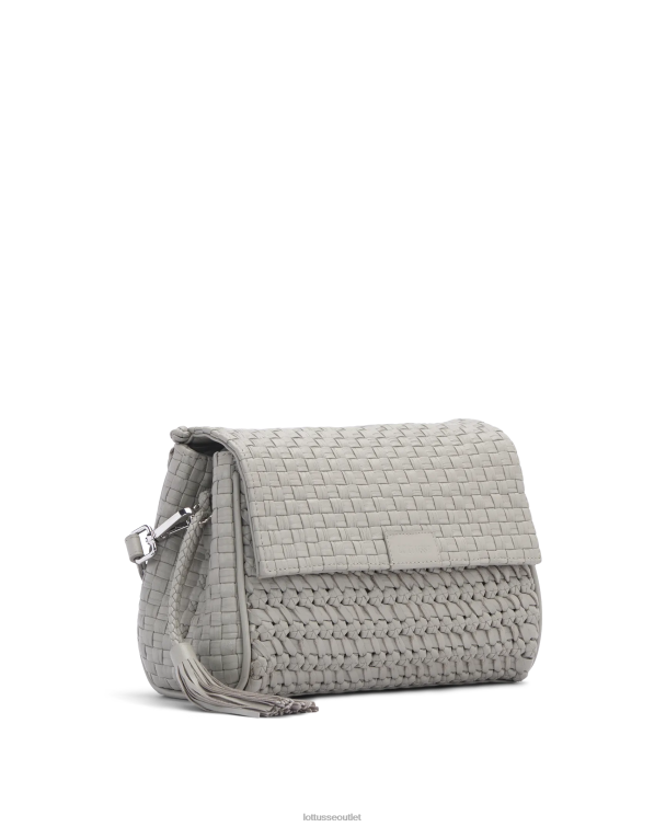 ženy Lottusse príslušenstvo sivá 0060N386 noodbag lamb crossbody noodbag