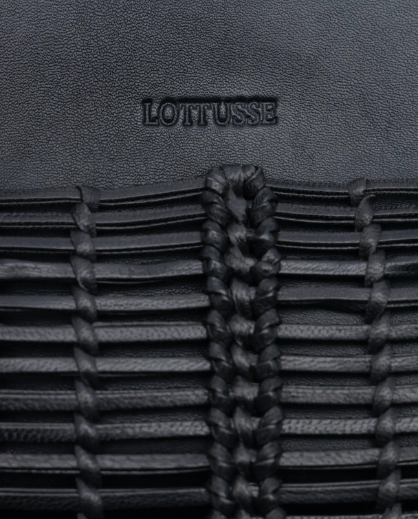 ženy Lottusse príslušenstvo čierna 0060N363 upraviť braided goat shopper