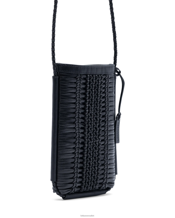 ženy Lottusse príslušenstvo čierna 0060N364 upraviť braided goat case