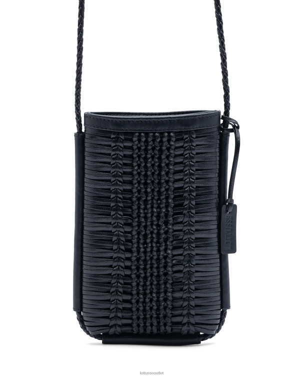 ženy Lottusse príslušenstvo čierna 0060N364 upraviť braided goat case