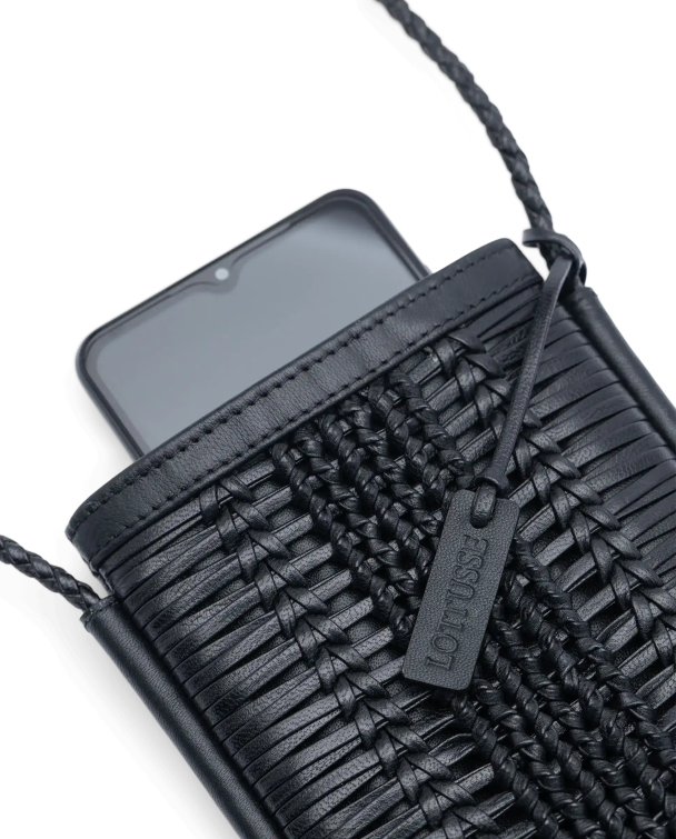 ženy Lottusse príslušenstvo čierna 0060N364 upraviť braided goat case