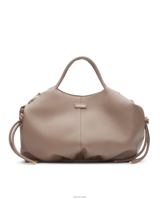 ženy Lottusse príslušenstvo taupe 0060N330 mäkká taška cez rameno serena merino lamb